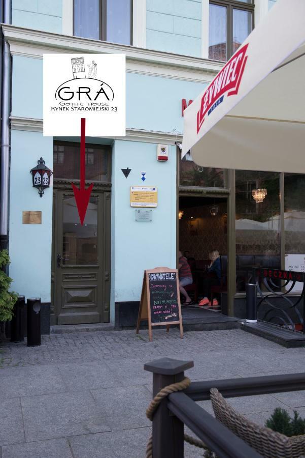 Apartament Gra - Gothic House Stary Toruń Exterior foto